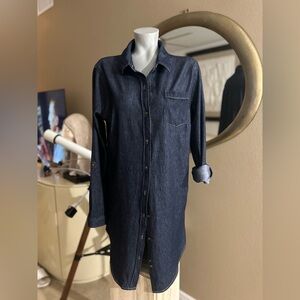 5/25$ Must Buy 5!! Shirt Dress Long sleeve  NOT DENIM medium large